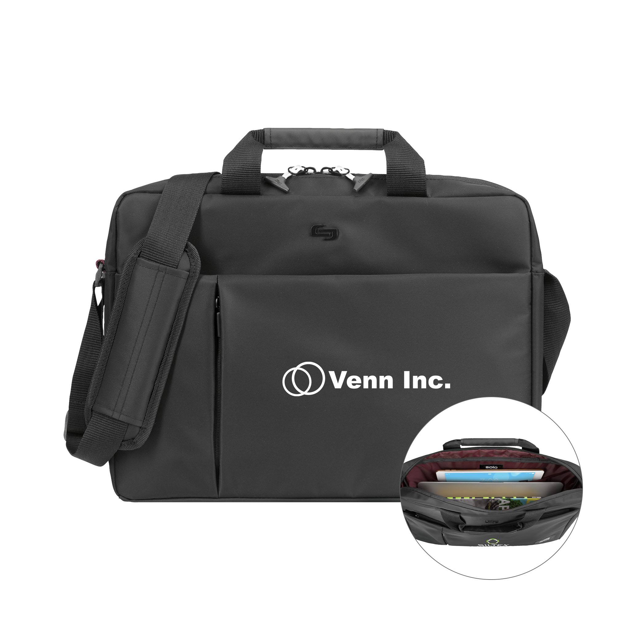 Solo® Lead Slim Briefcase (Q811111)