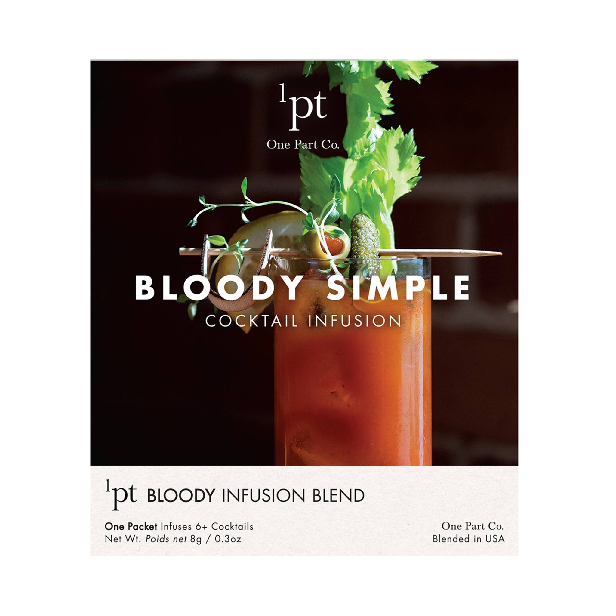 Bloody Simple Cocktail Infusion Drink Packet  Imprinted with Logo (Q811922)