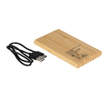 FSC® 5000mAh Bamboo Power Bank (Q812022)