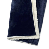 Mink Sherpa Blanket - Navy (Q812922)