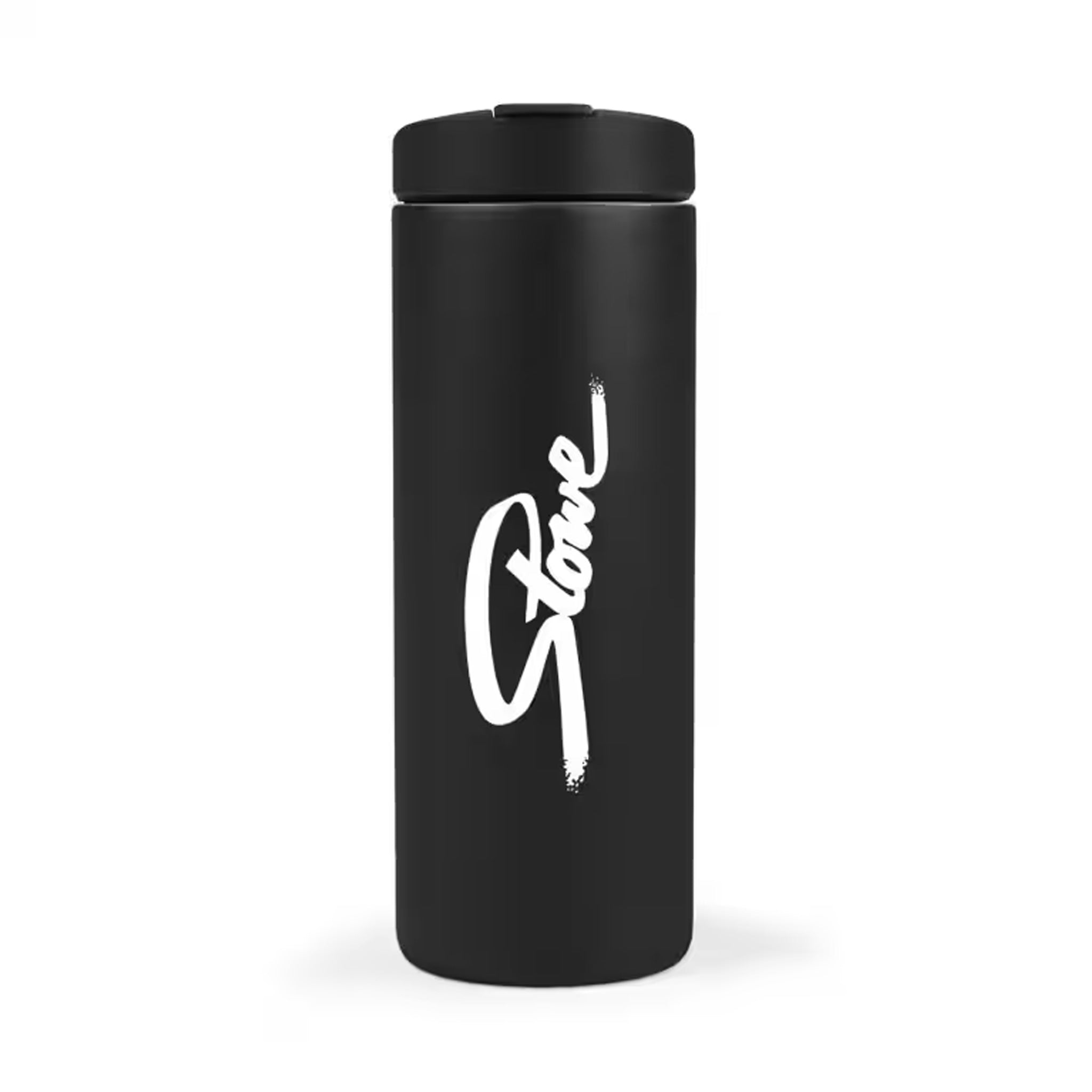 16 Oz. MiiR® Vacuum Insulated Travel Tumbler - Black Powder  Imprinted with Logo (Q813022)