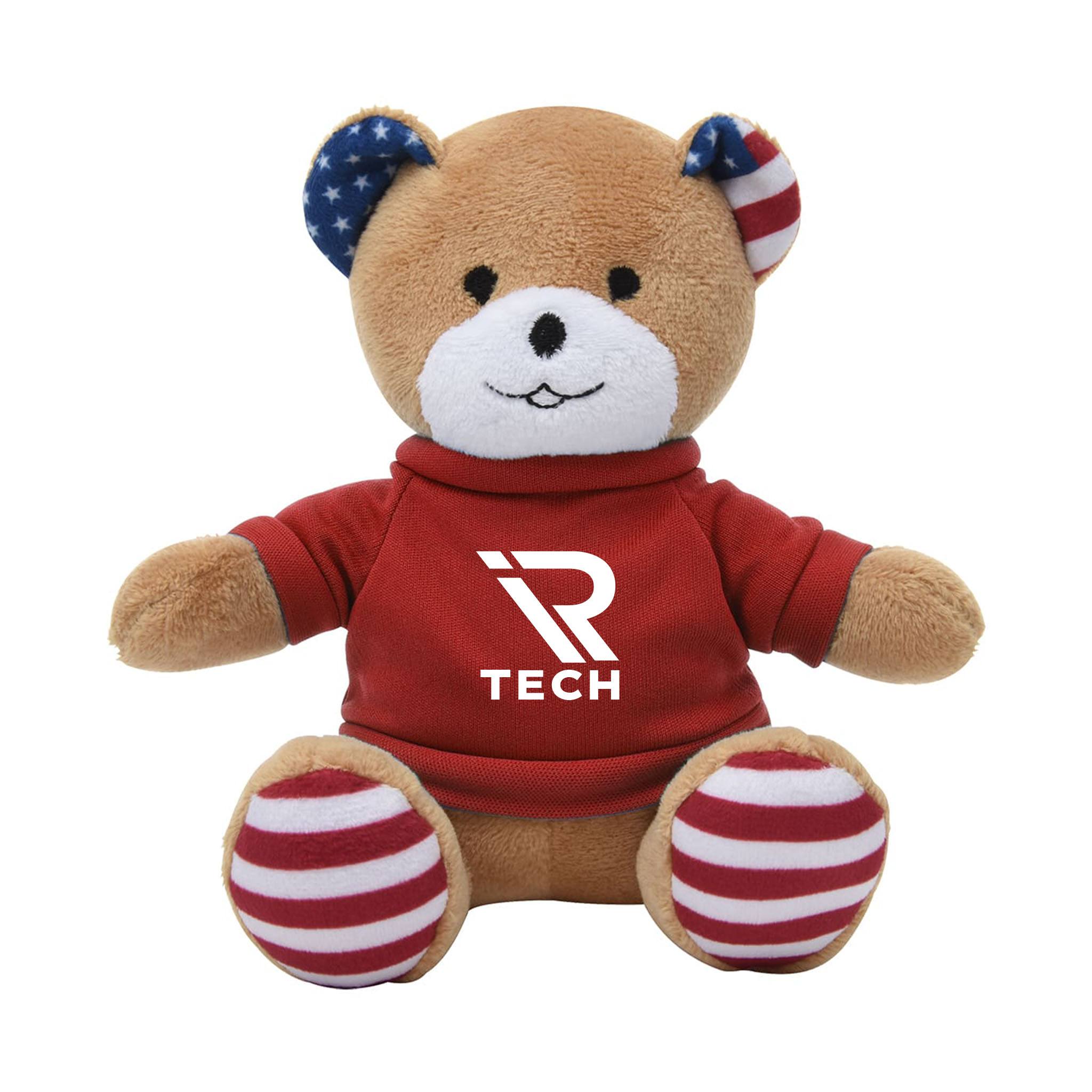 4th of July - 6" Patriotic Bear (Q813211)