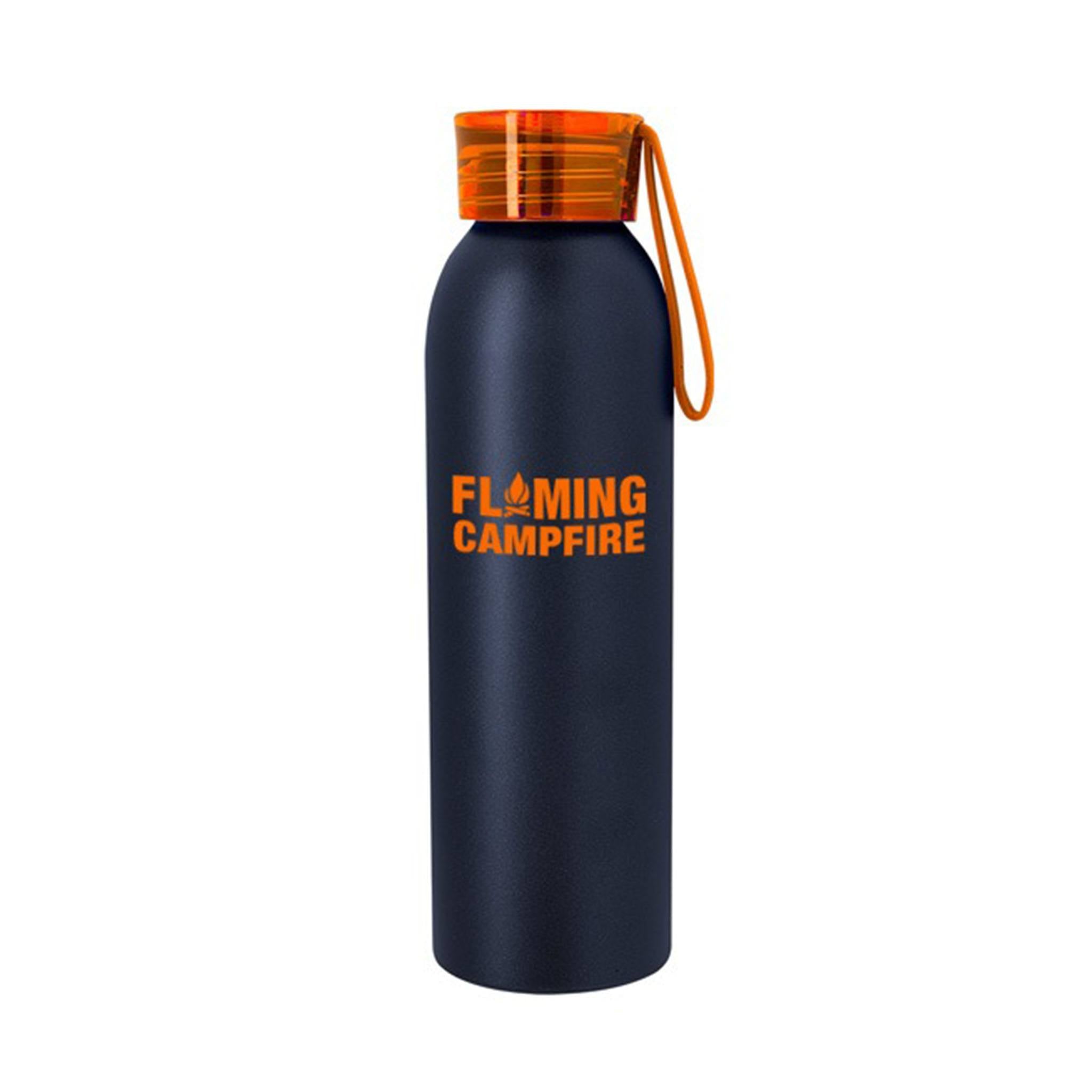 22 Oz. Darby Aluminum Bottles  Imprinted with Logo (Q813811)