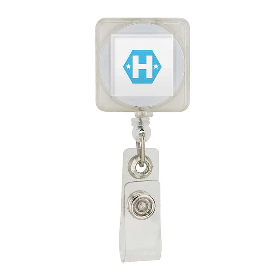 Plastic Badge Holder with Clip (Q814311)