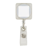 Plastic Badge Holder with Clip (Q814311)