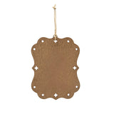 Wood Frame Photo Ornament (Q814922)