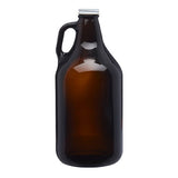 64 Oz. Homebrew Amber Glass Growler (Q815022)