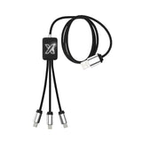 SCX Design® Eco Easy-to-Use Charging Cable  Imprinted with Logo (Q816622)
