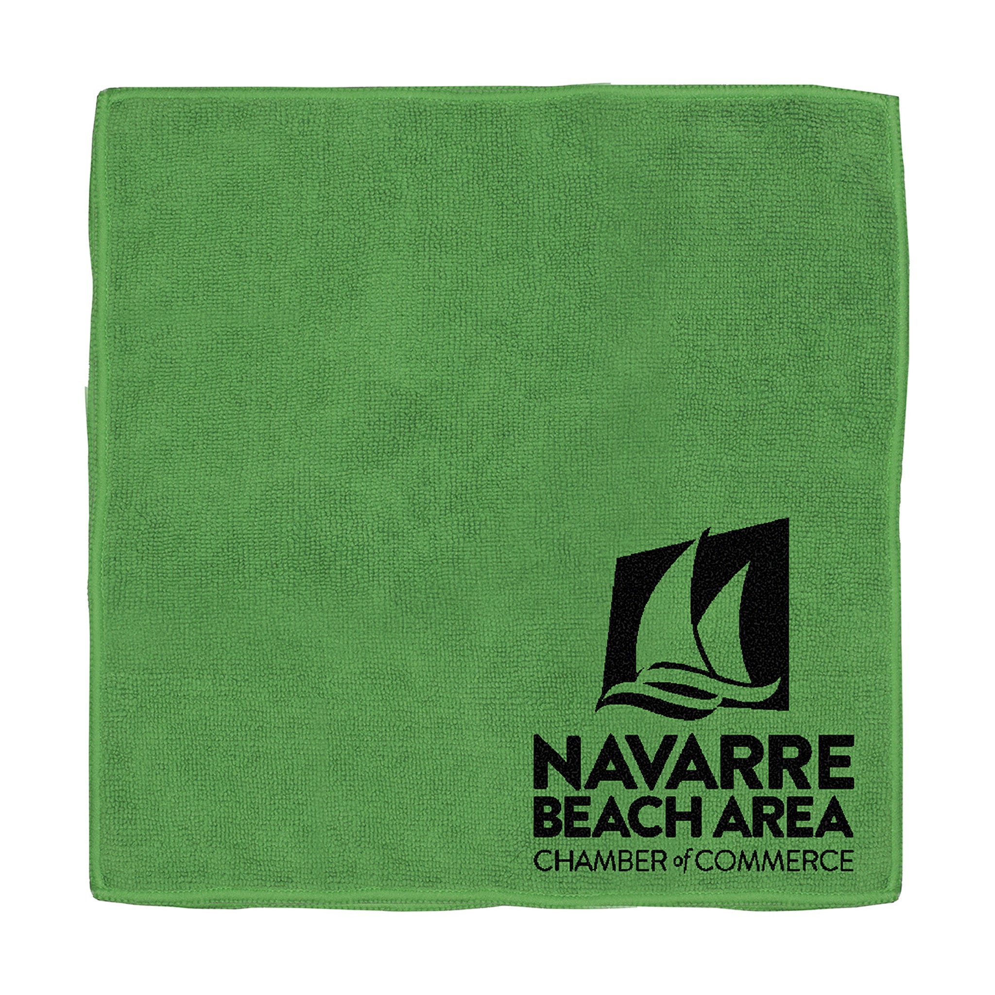 12 x 12 In. LILY 300GSM Heavy Duty Microfiber Sports Towel  Imprinted with Logo (Q818022)