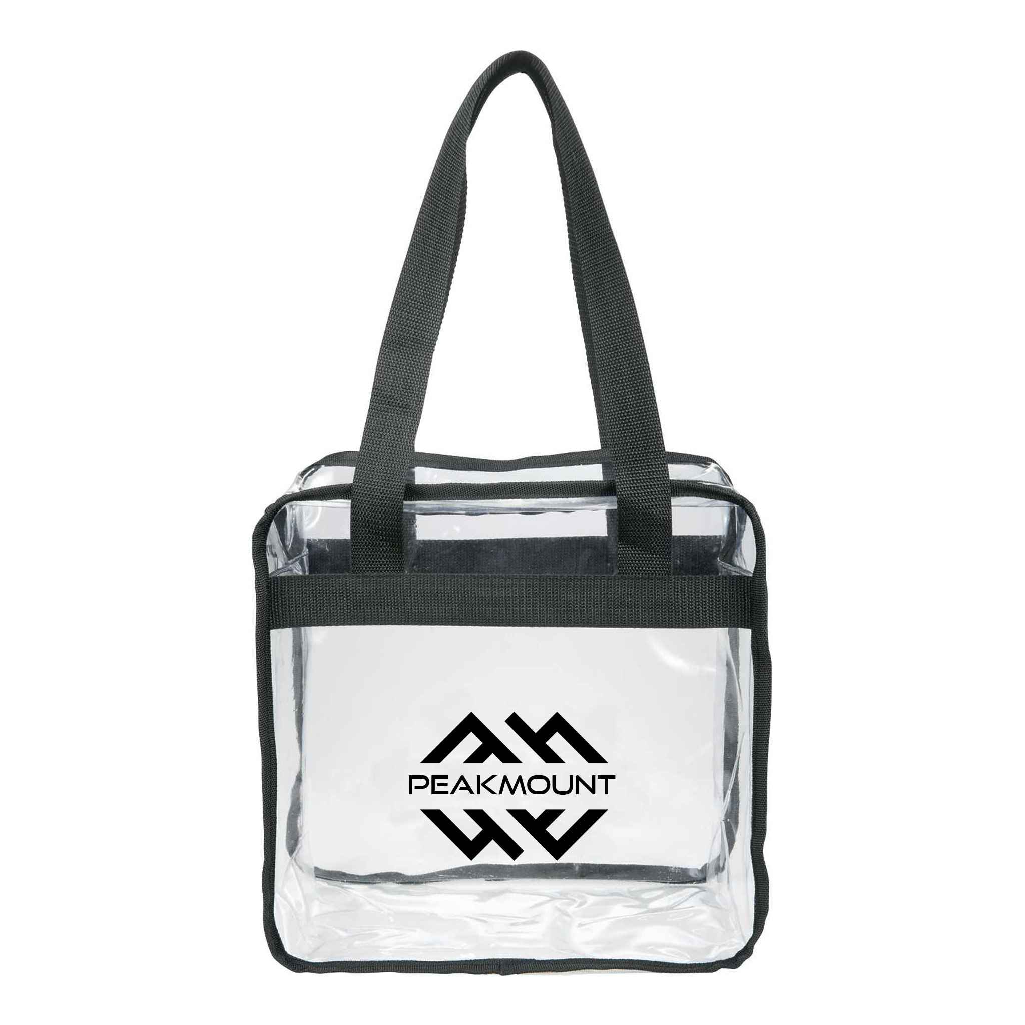 Game Day Clear Zippered Safety Tote (Q819111)