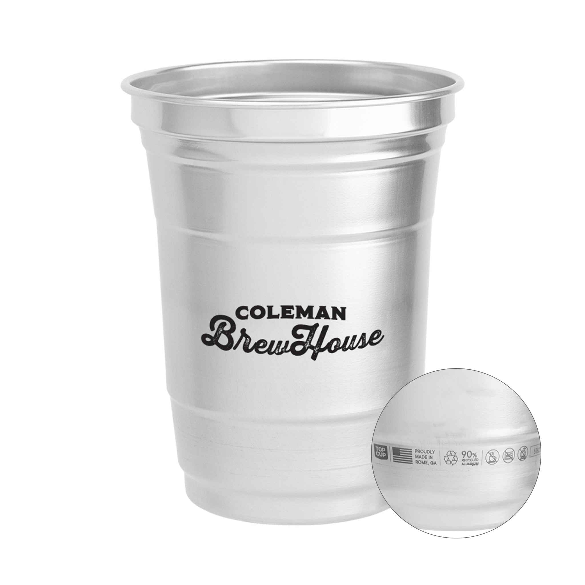 Top Cup by Ball™ 16 Oz. Aluminum Cup (Q819432)