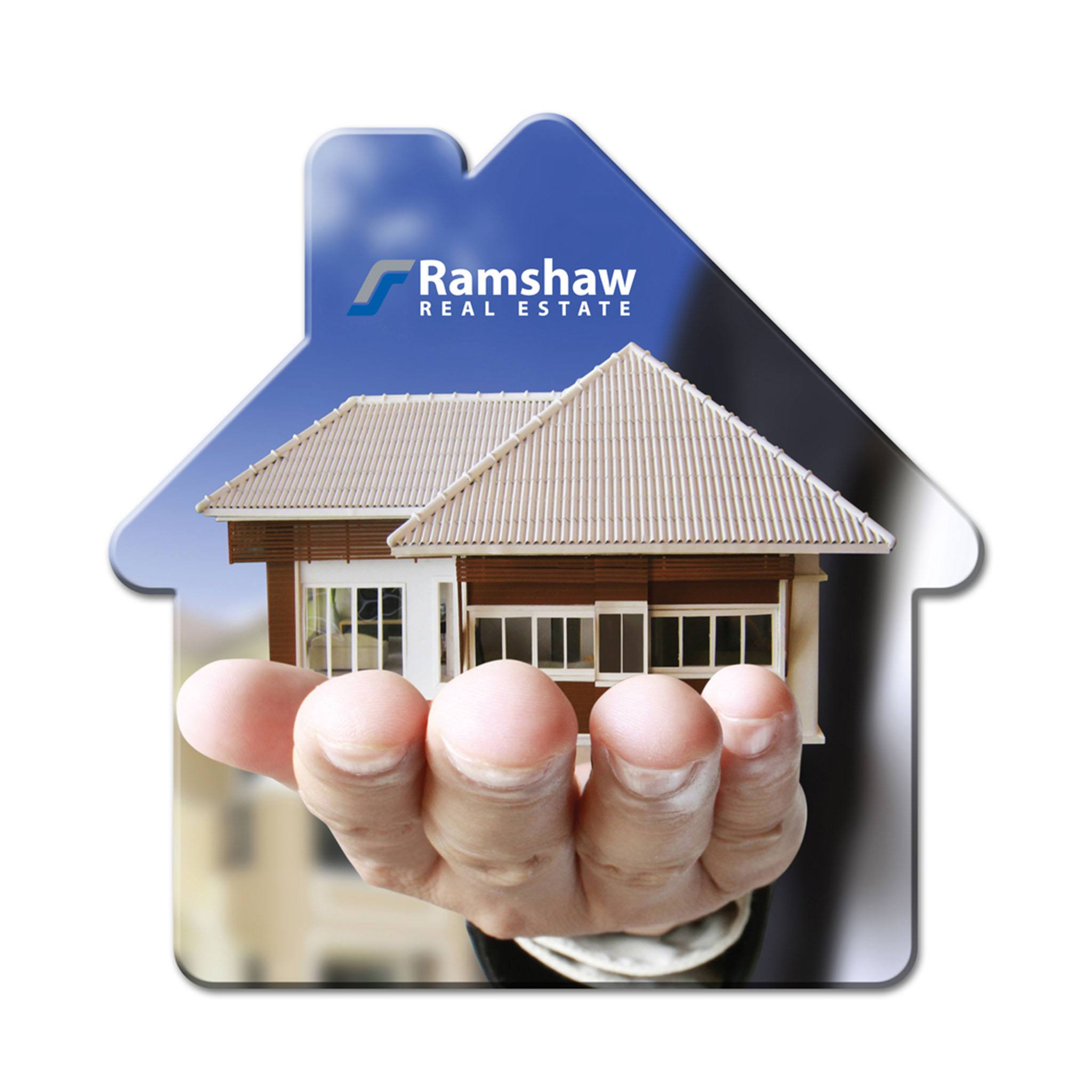 Full Color House Coaster  Imprinted with Logo (Q820322)