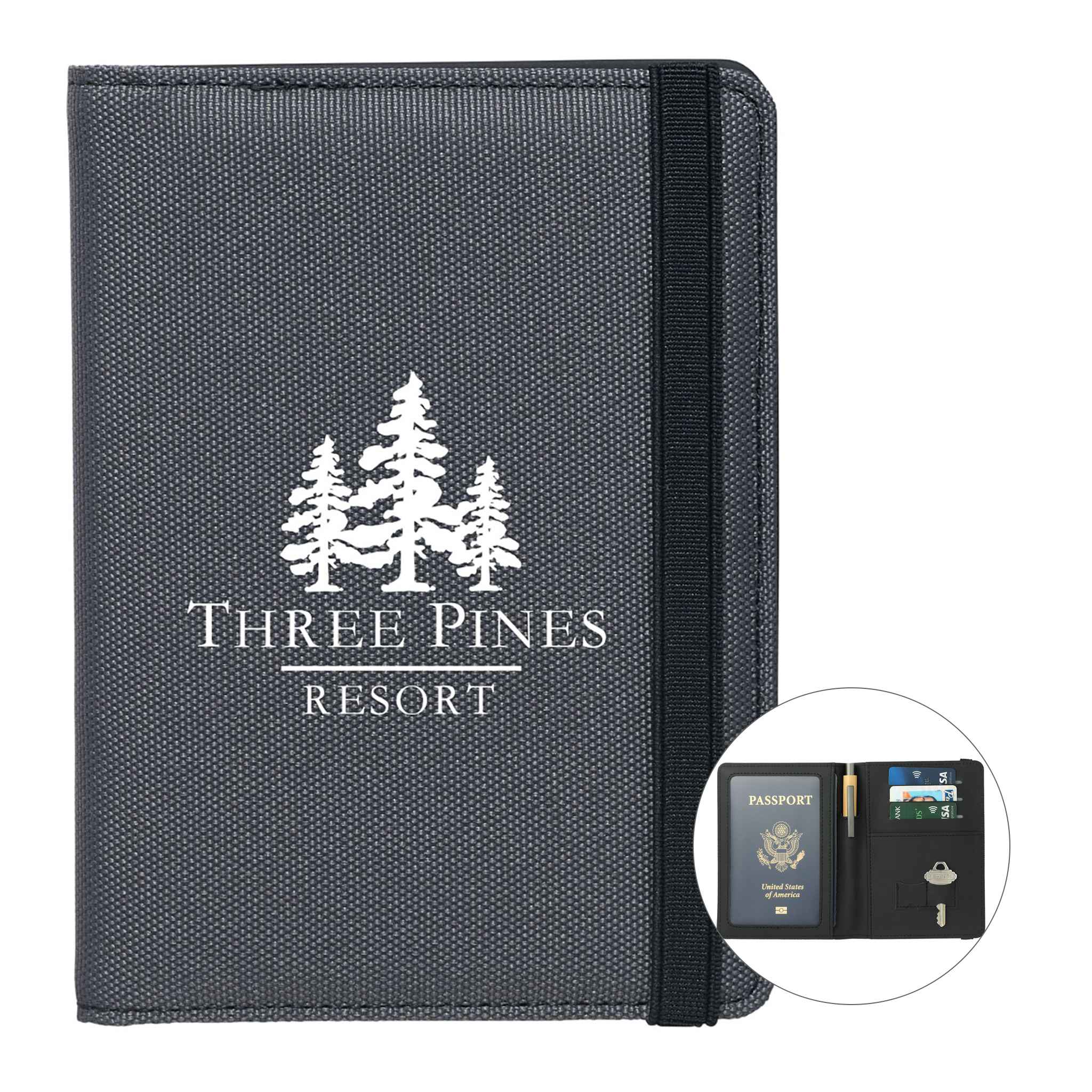 Deluxe Recycled Passport Wallet (Q821822)