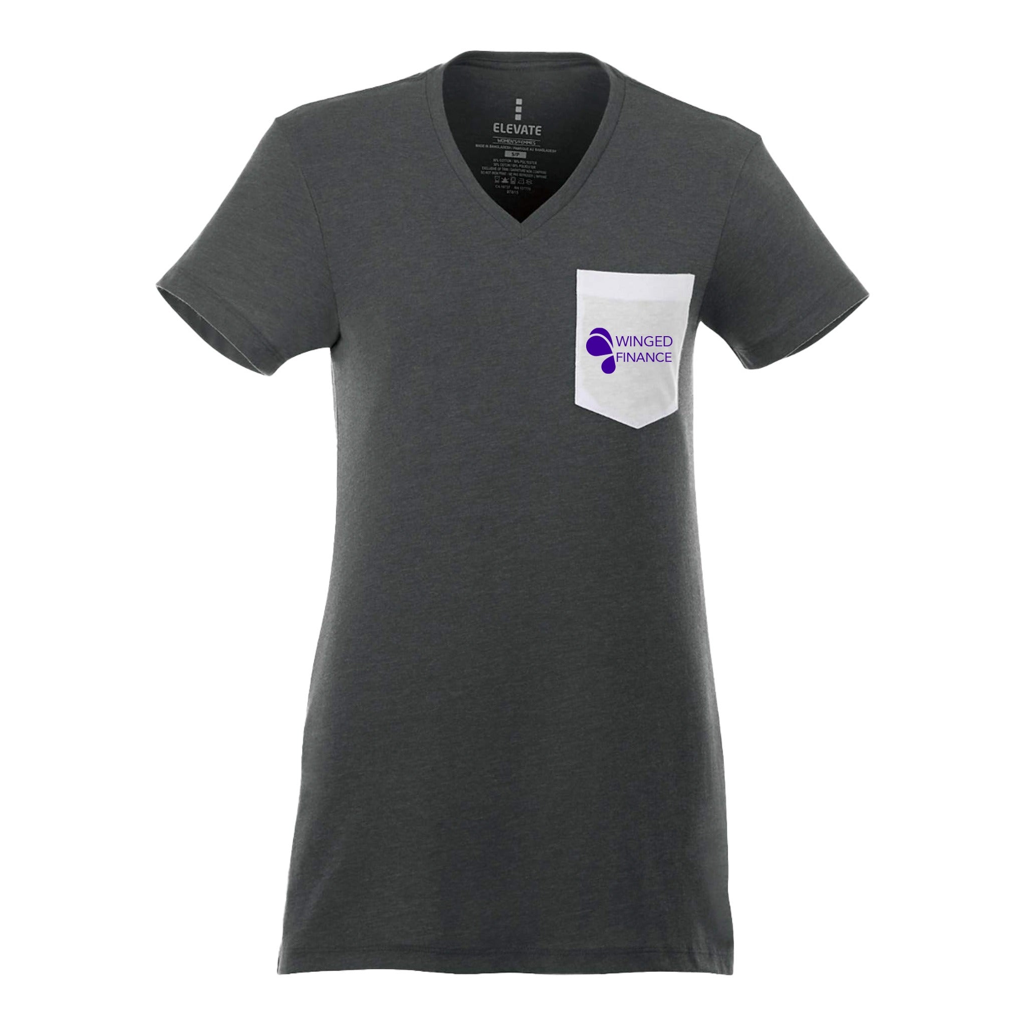 Womens MONROE Short Sleeve Pocket Tee (Q822632)