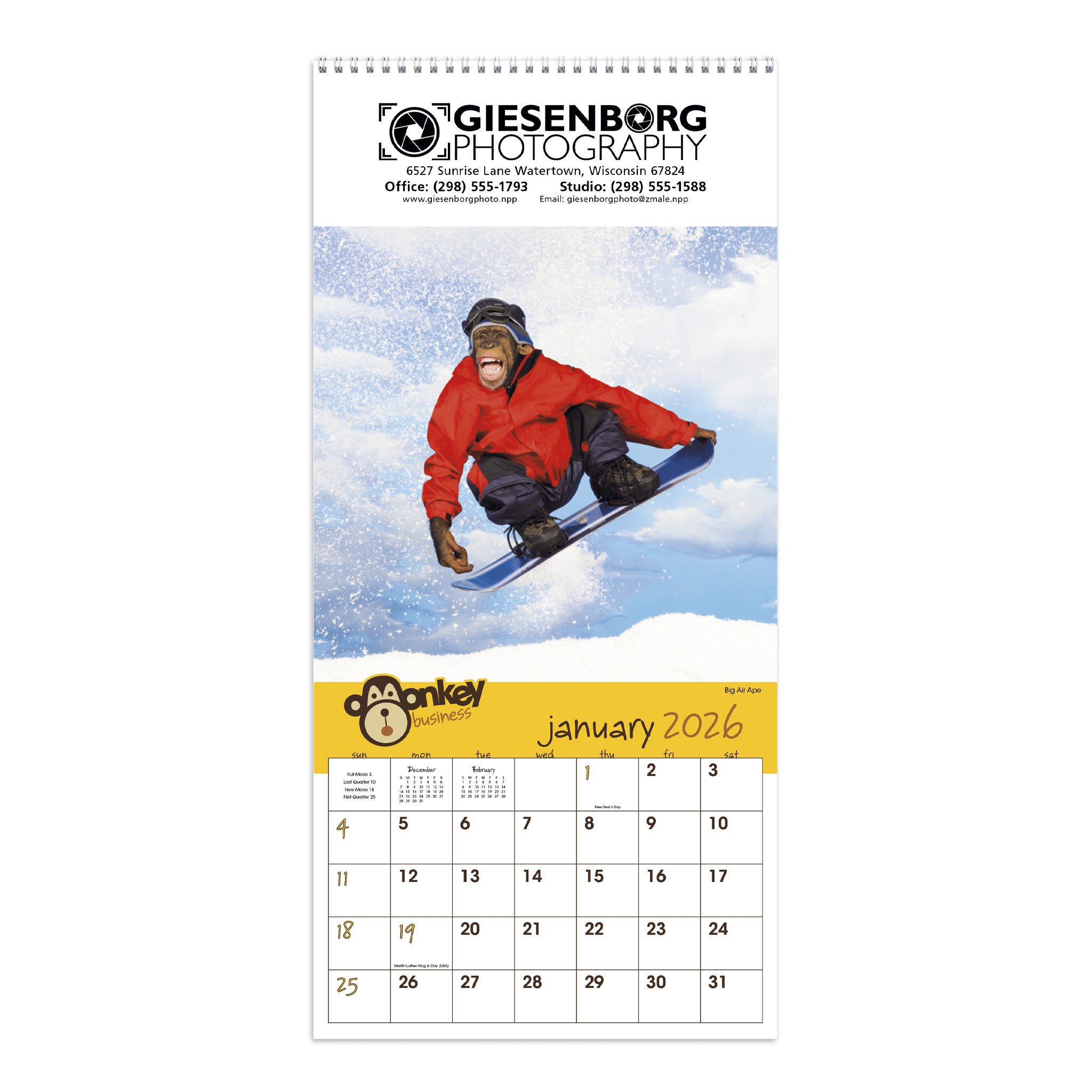Monkey Business Calendar (Q824722)