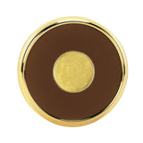 Round Brass Coaster (Q827311)