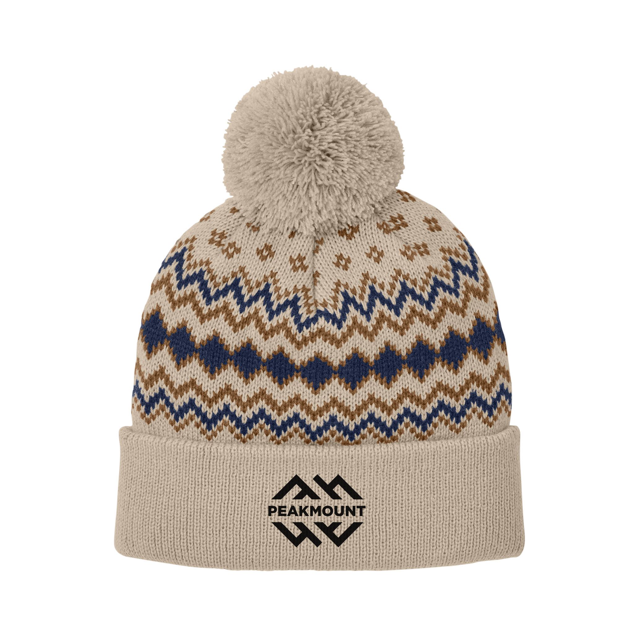 Port Authority® Alpine Pom Beanie (Q827432)