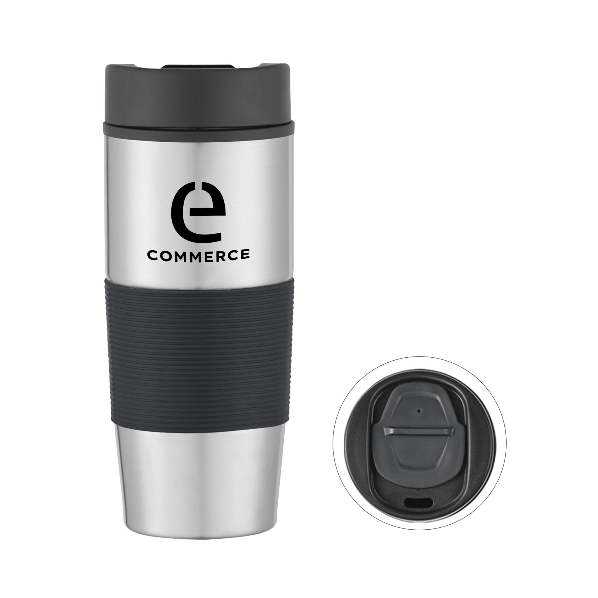 18 Oz. Gripper Stainless Steel Tumblers (Q828711)
