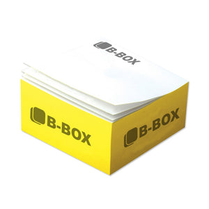 Post-it® Printed Notes Half-Cube - 4 x 4 x 2 (Q831332)