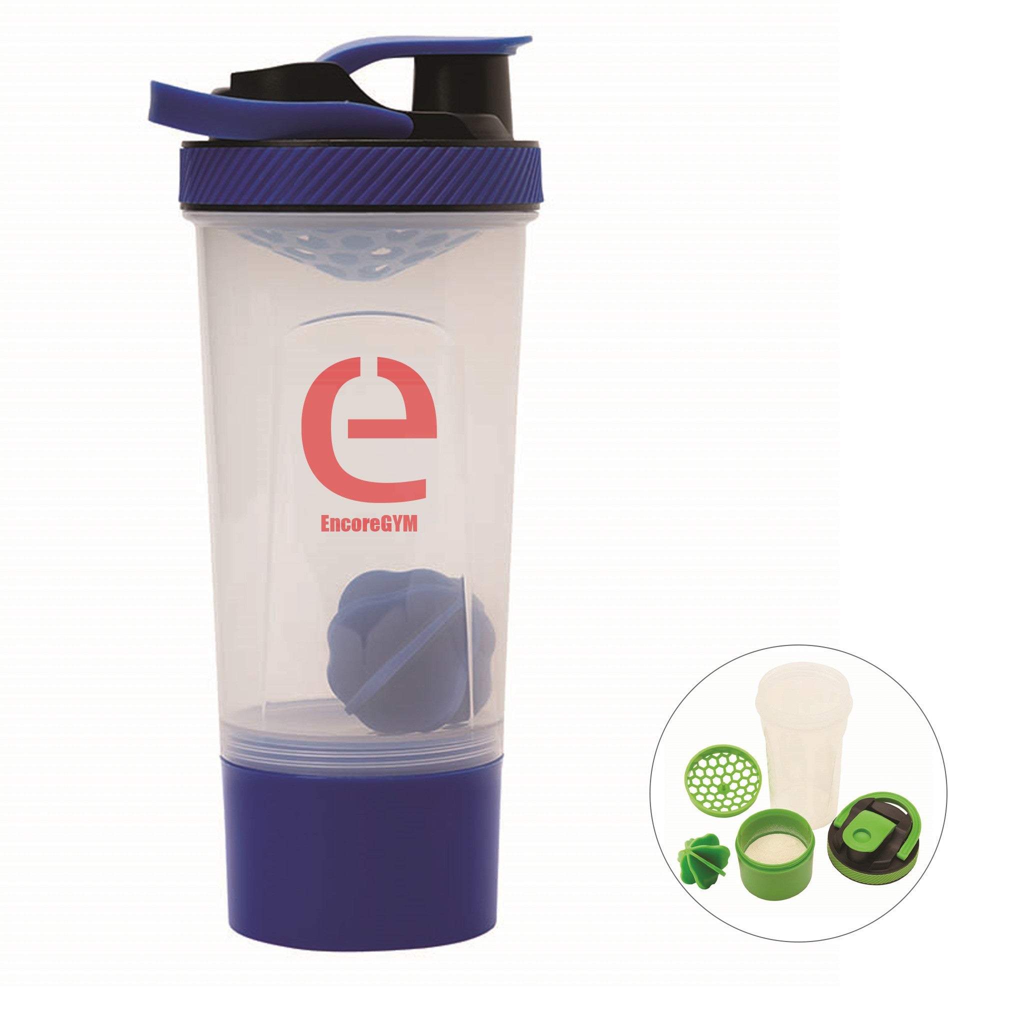 24 Oz. Lava Fitness Shaker Cup  Imprinted with Logo (Q831722)