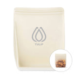 50 Oz. W&P Porter Stand-Up Bag- Cream  Imprinted with Logo (Q833622)