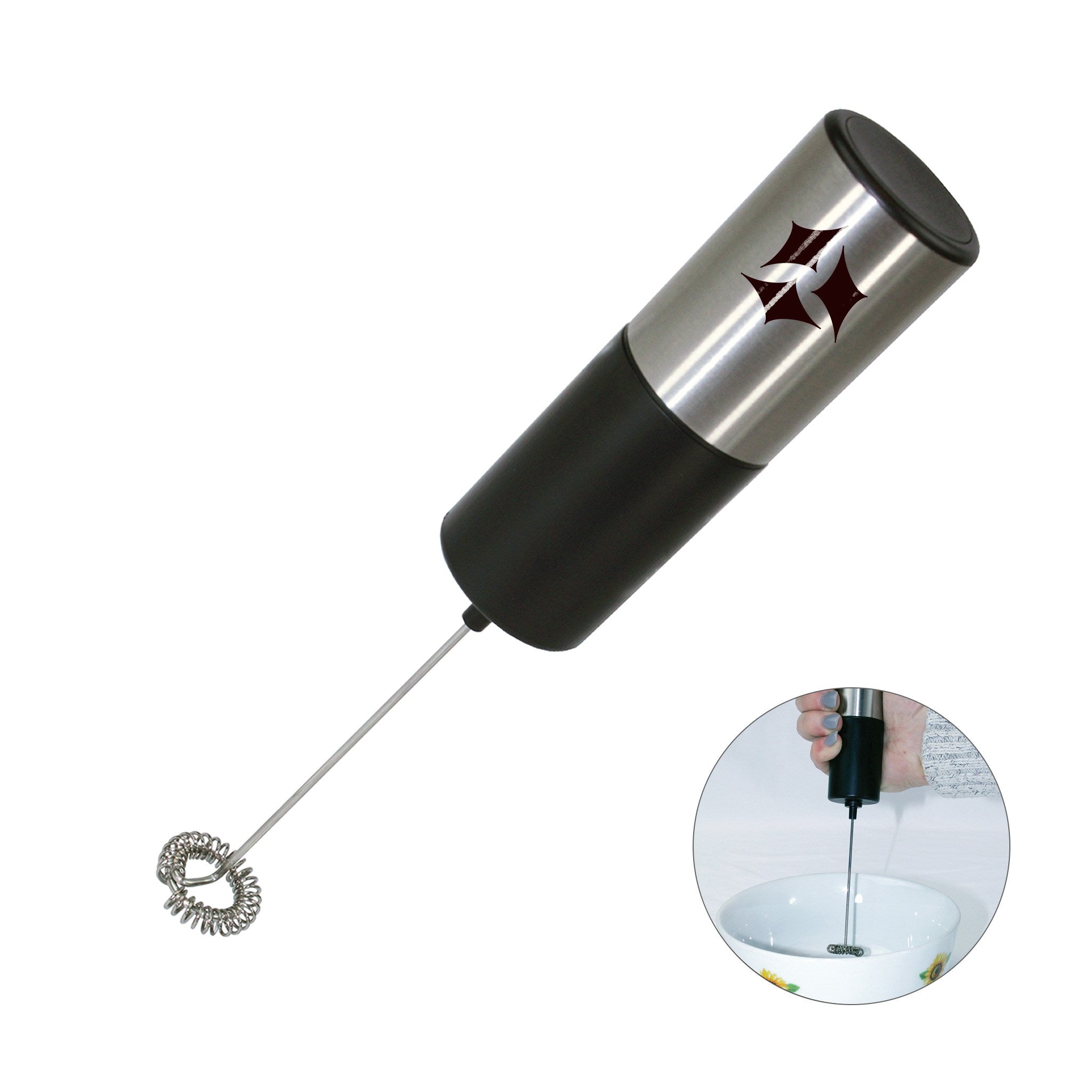 Electric Handheld Frother-Mixer  Imprinted with Logo (Q833822)