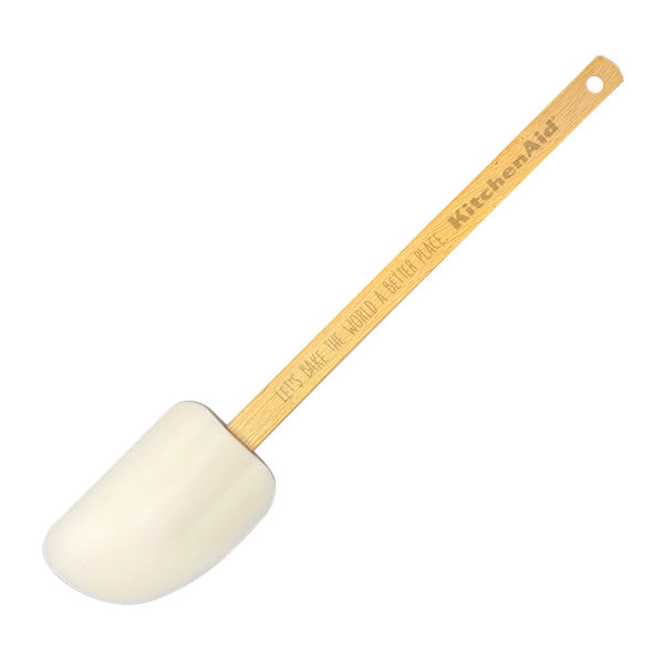 Silicone Spatula With Wood Handle  Imprinted with Logo (Q833922)