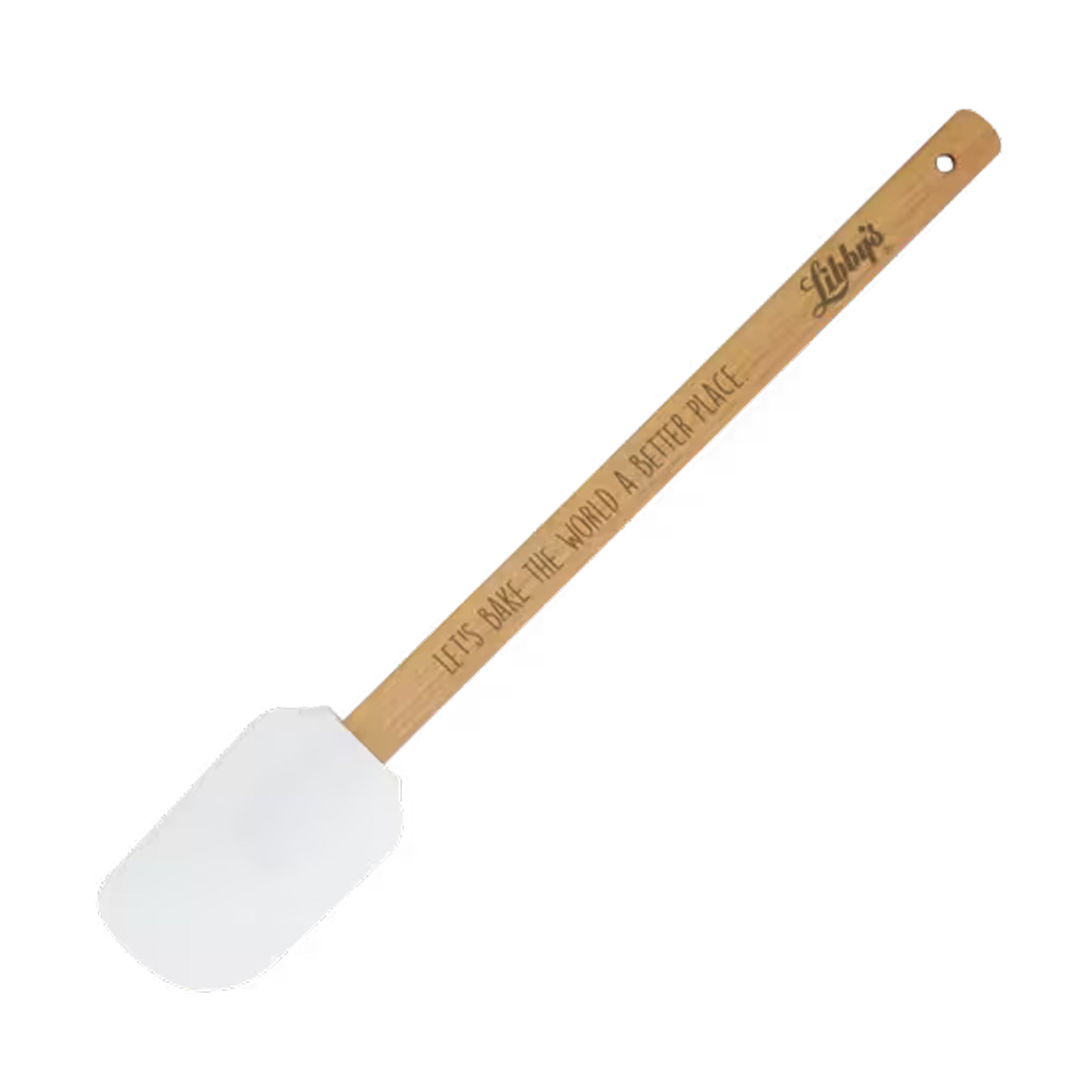Silicone Spatula With Wood Handle  Imprinted with Logo (Q833922)