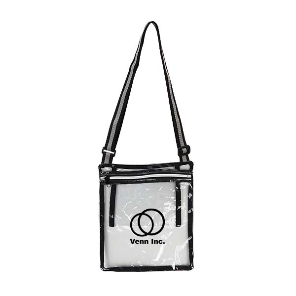 Seattle Clear Crossbody Bag  Imprinted with Logo (Q834022)