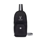 Repeat Recycled Poly Sling - Medium Grey  Imprinted with Logo (Q834822)