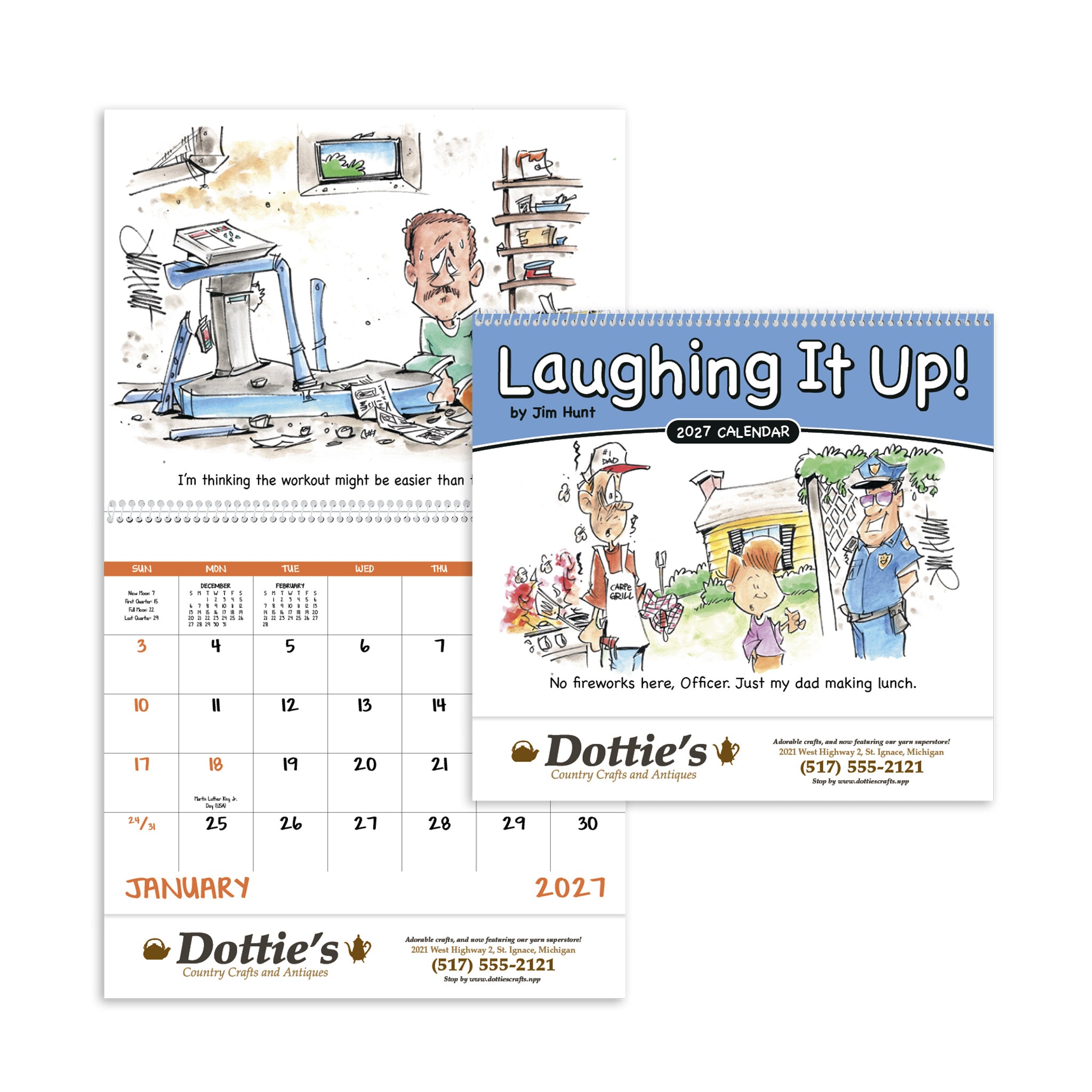 Laughing It Up! - Spiral Calendar (Q835722)