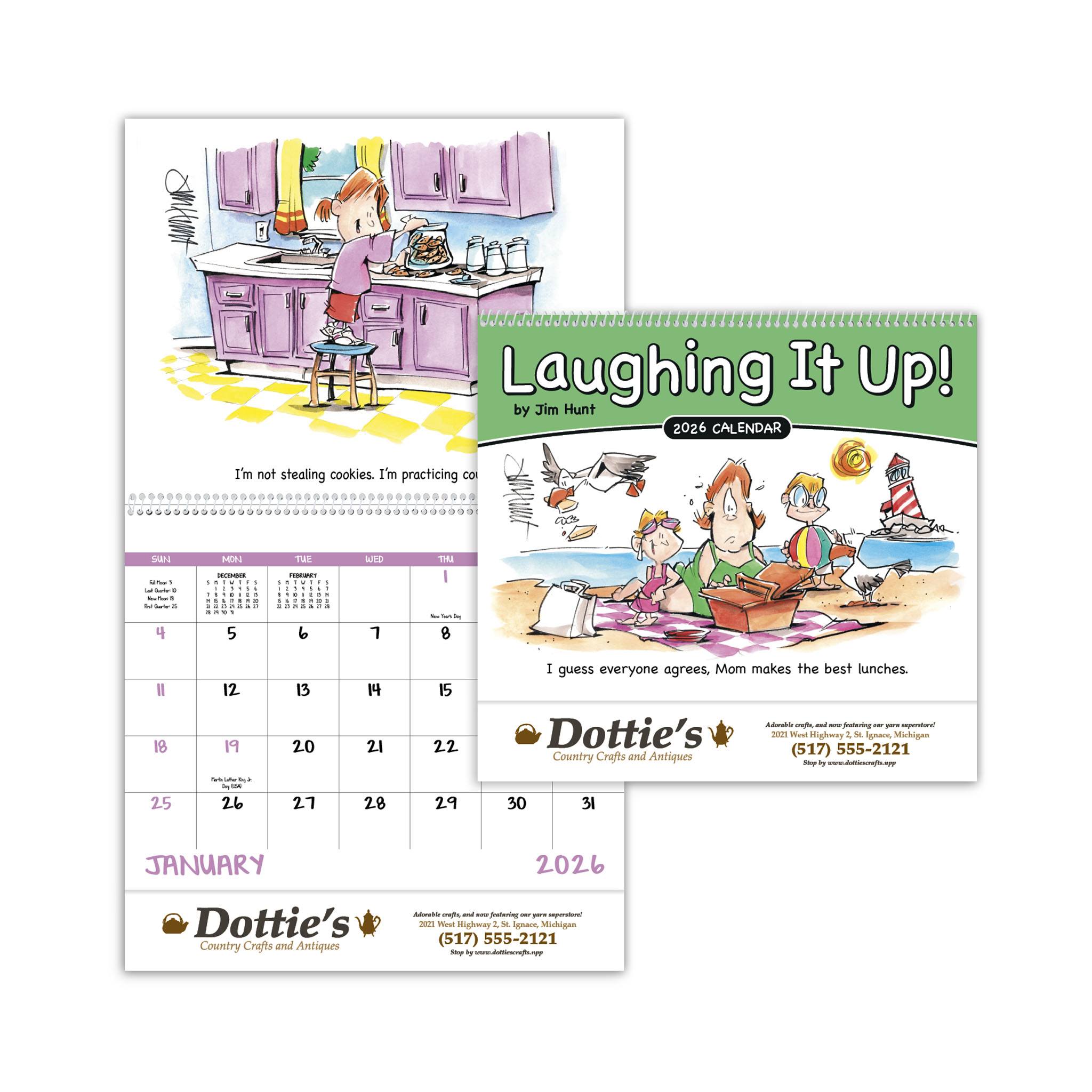 Laughing It Up! - Spiral Calendar (Q835722)