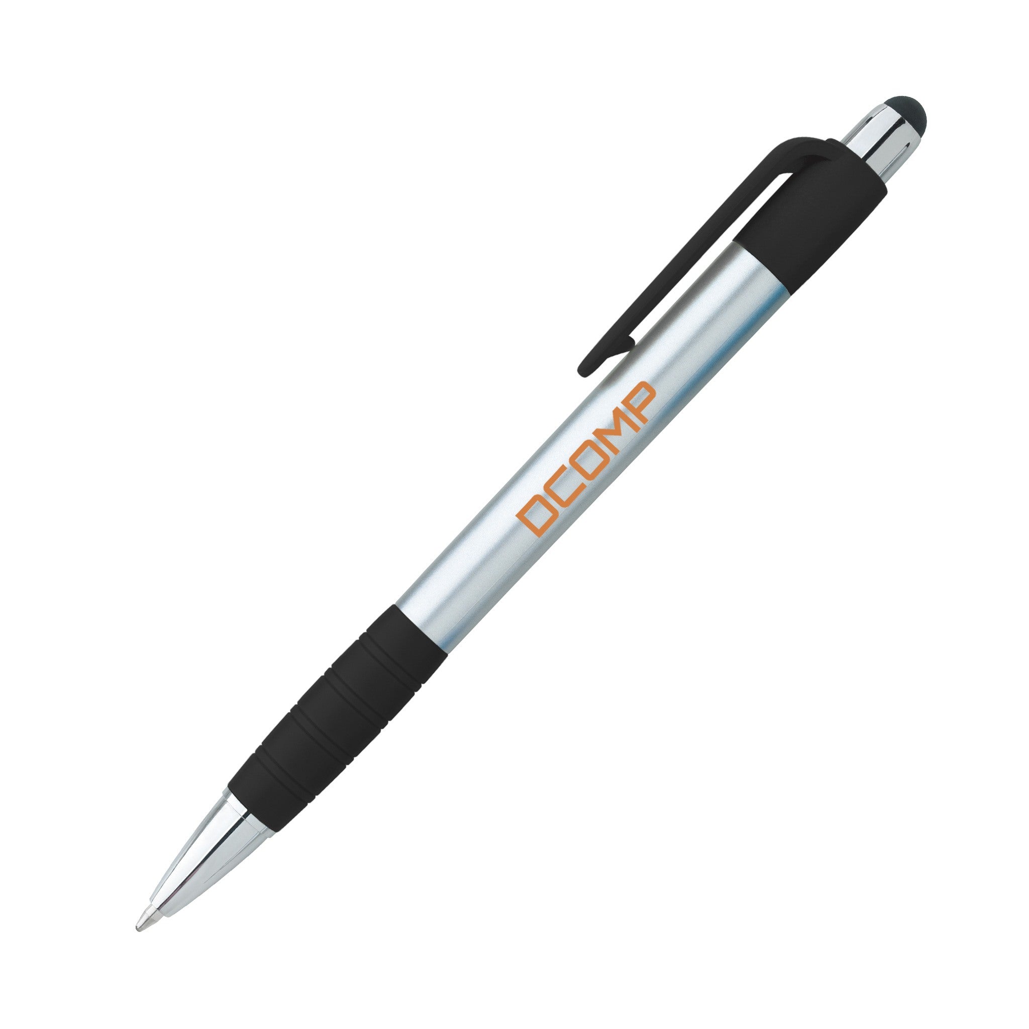 Silver Element Stylus Pen  Imprinted with Logo (Q836311)
