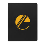 Moleskine® Cahier Ruled XX-Large Journal - Black  Imprinted with Logo (Q836332)