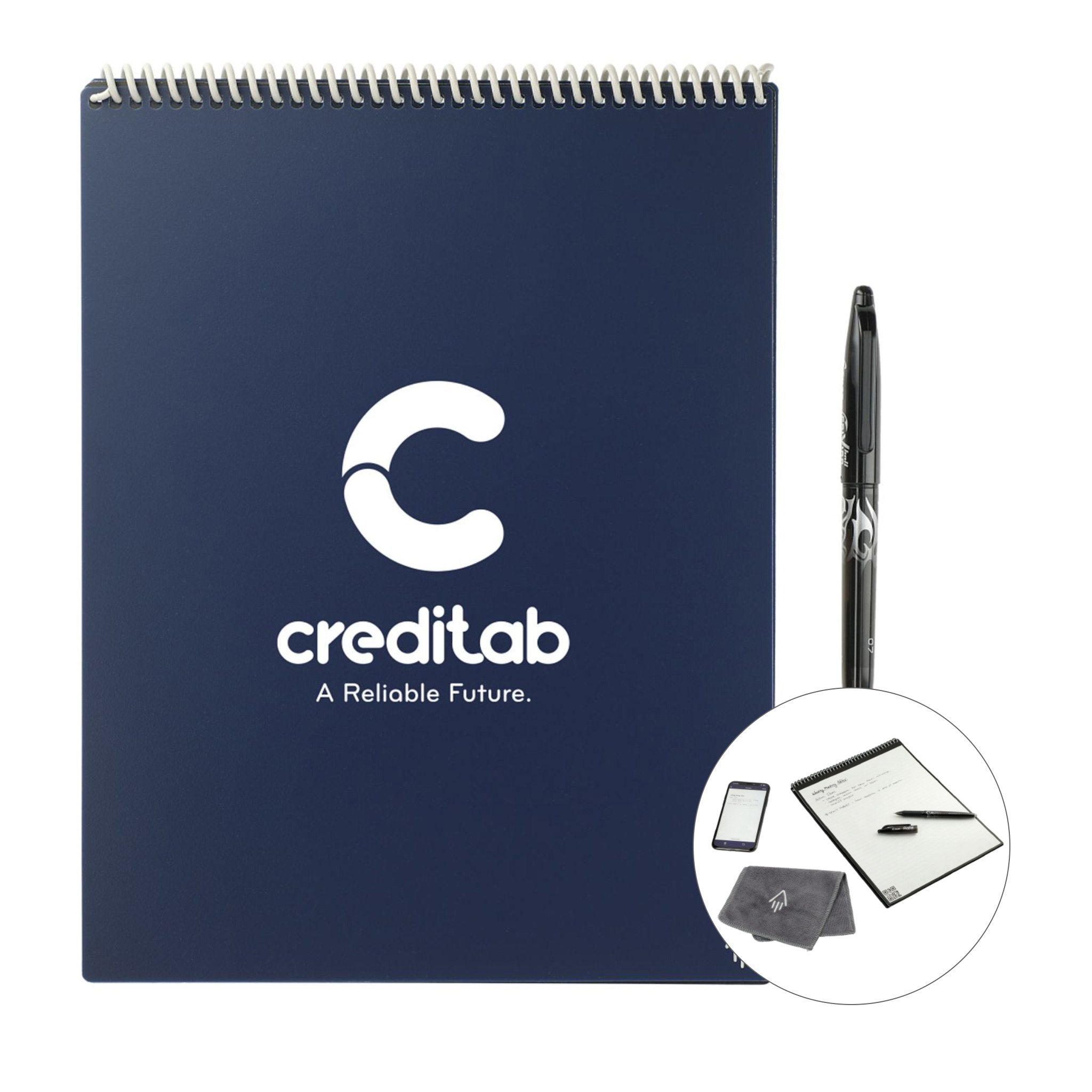 RocketBook Letter Flip Notebook Set  Imprinted with Logo (Q837422)