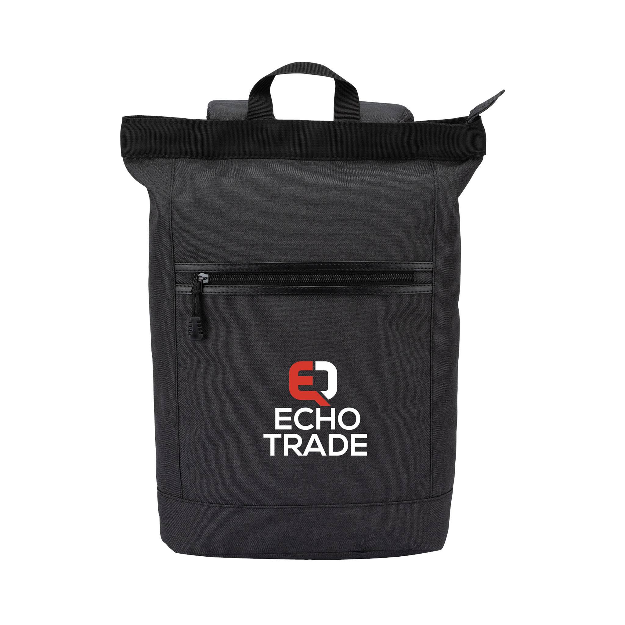 Powell Two-Tone Backpack  Imprinted with Logo (Q838322)