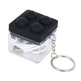 Push Pop Charging Cable With Keyring Screen Cleaner (Q838532)
