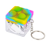 Push Pop Charging Cable With Keyring Screen Cleaner (Q838532)
