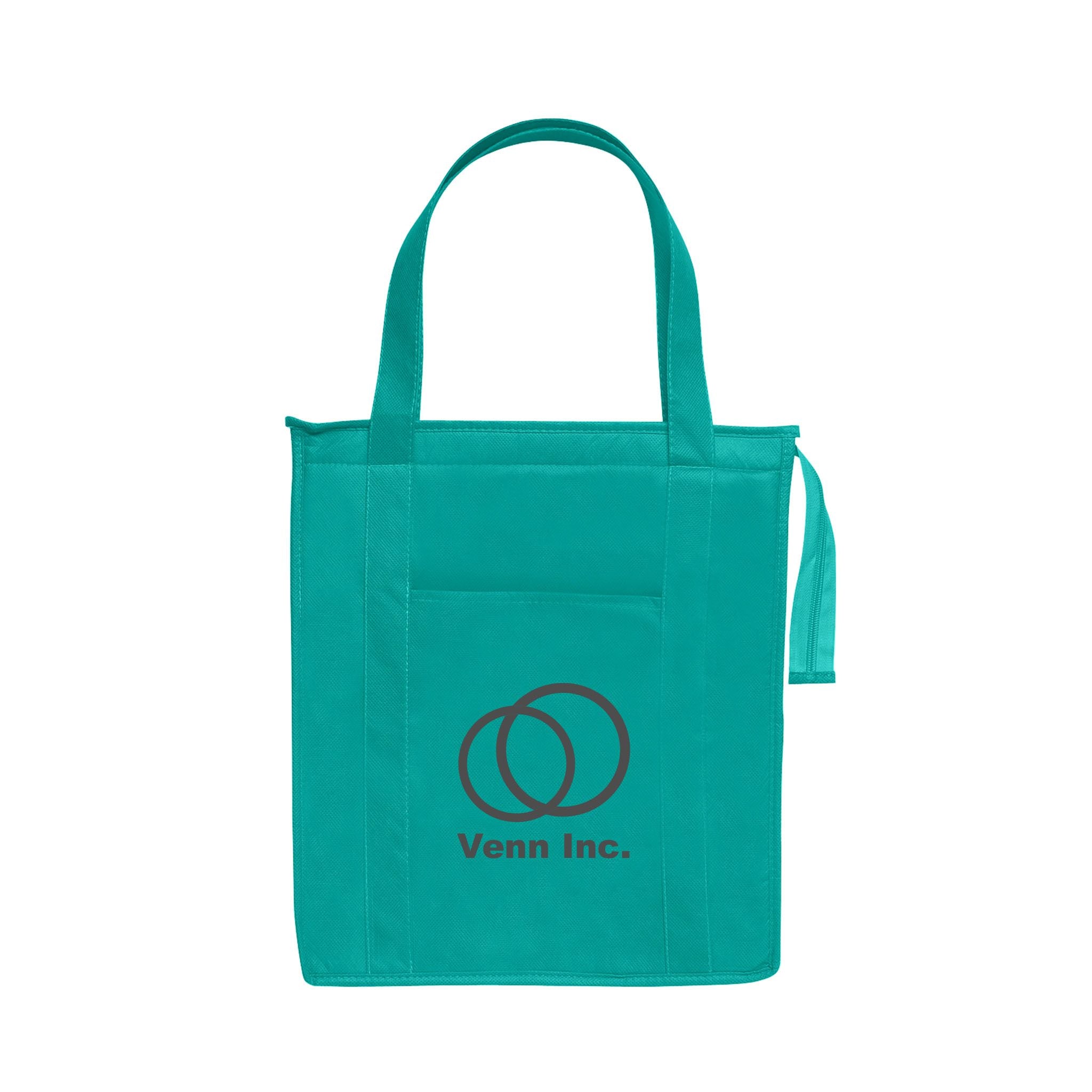 Non-Woven Insulated Shopper Tote Bag (13" W x 15" H x 9" D) (Q839311)