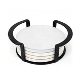 4 Pc. Round Ceramic Coaster Set (Q839422)
