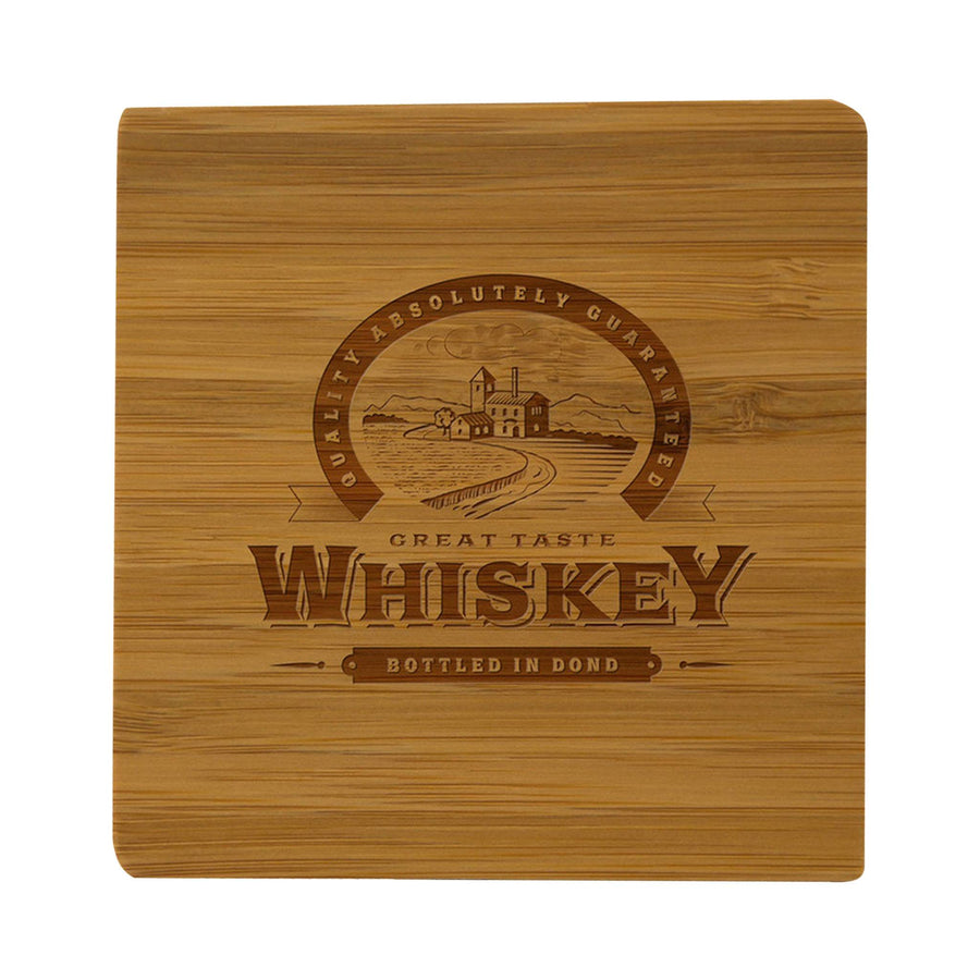 Bamboo Coaster - Single Square (Q839622)