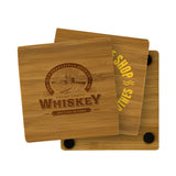 Bamboo Coaster - Single Square (Q839622)