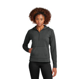 Sport-Tek® Ladies Sport-Wick® Stretch 1/2-Zip Hoodie (Q839922)