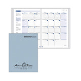 Stitched Ruled Monthly Desk Planner  Imprinted with Logo (Q840211)