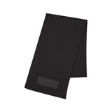 Knit Scarf With Patch (Q840911)