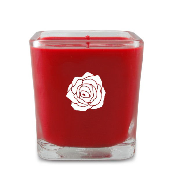 8 Oz. Square Tumbler Candle  Imprinted with Logo (Q841211)