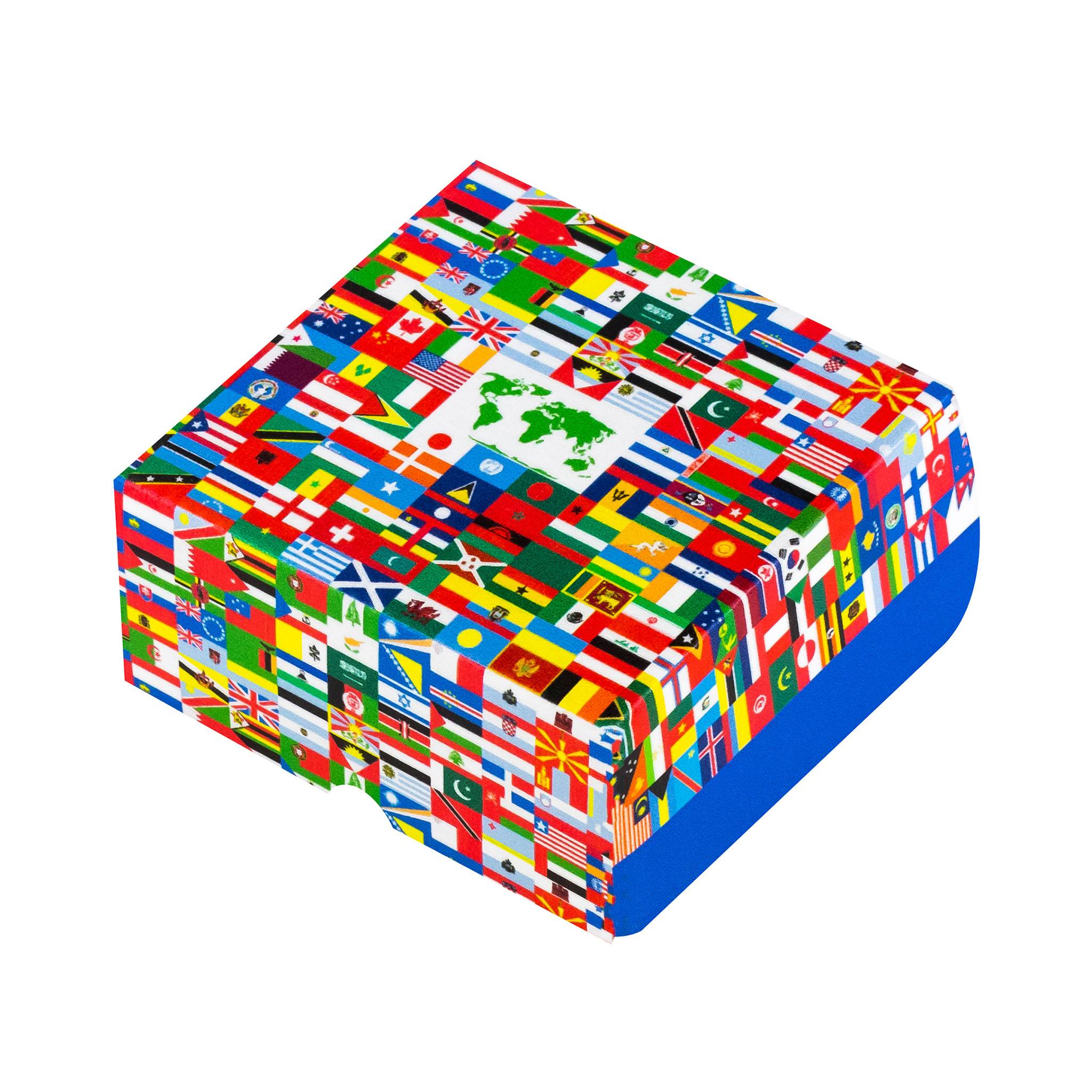 7.25" x 7.25" x 3.63" E-Flute Fold Above Box (Q841422)