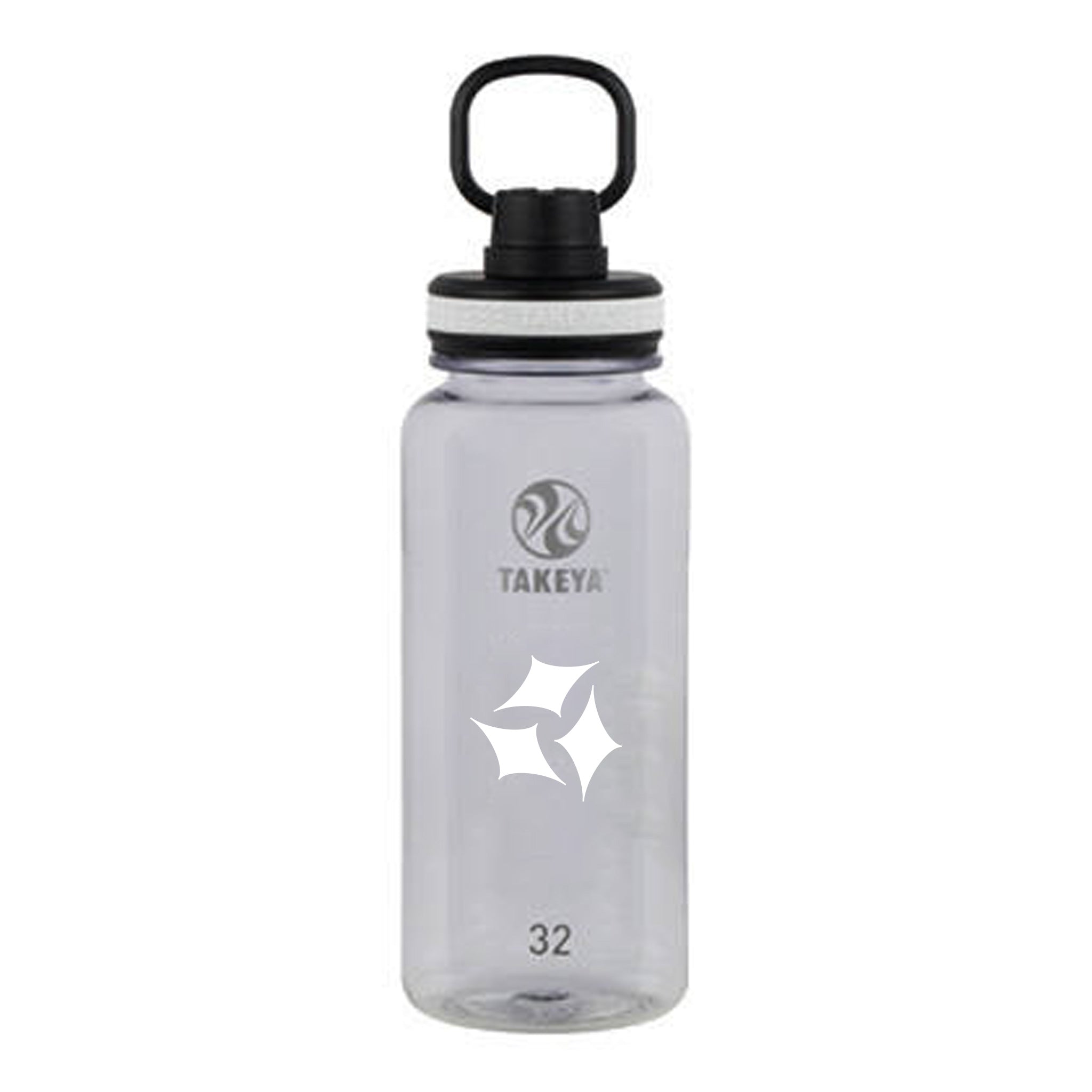 32 Oz. Takeya Tritan Water Bottle - Black (Q841622)