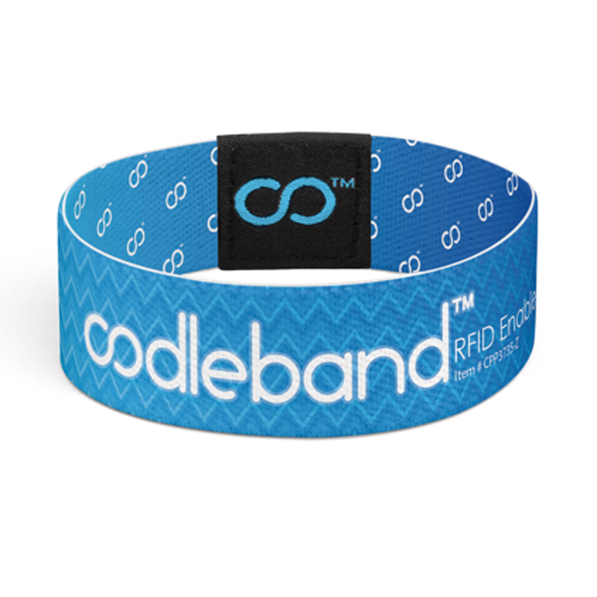 Metaband™ by Oodleband™ - 1 Inch Elastic Wristband - EMB Patch (Q841632)