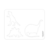 Mini Poly Stencil - Dinosaurs (Q843432)